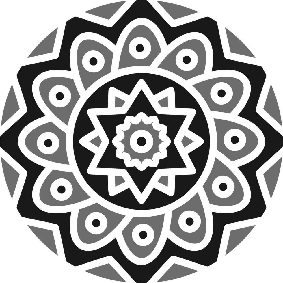 Mandala Vector Icon