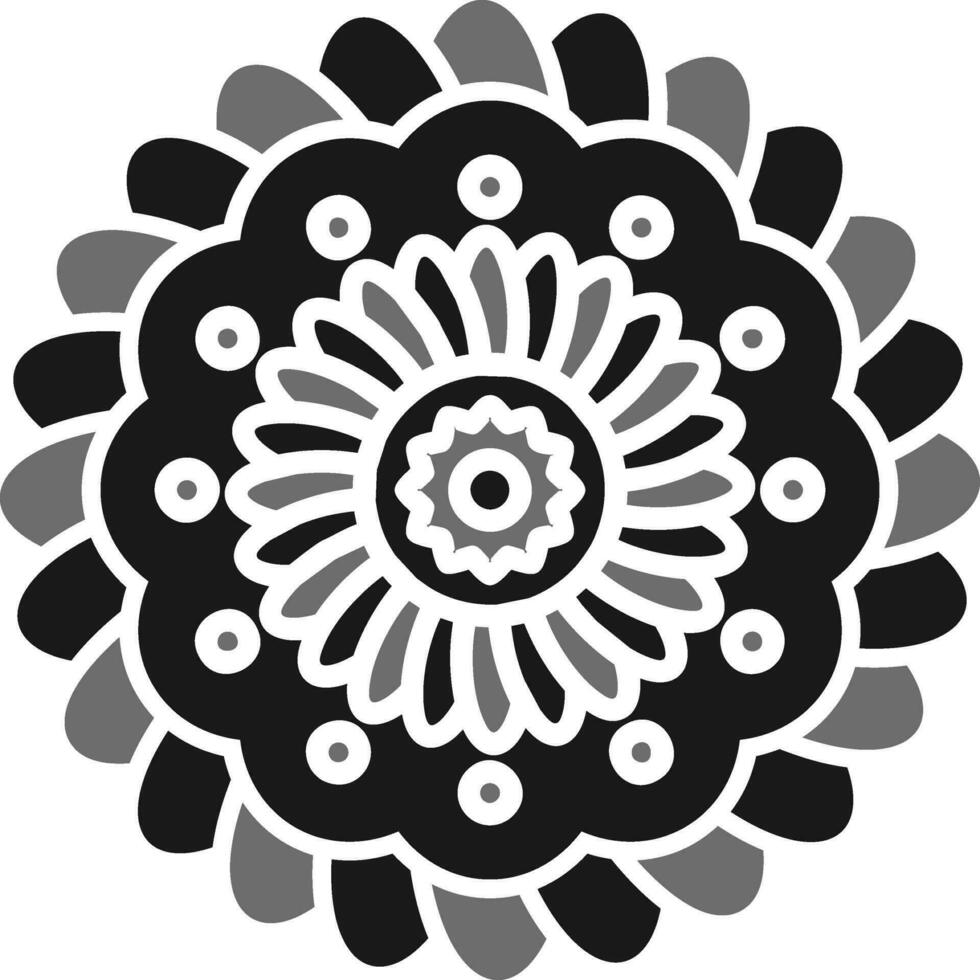 Mandala Vector Icon