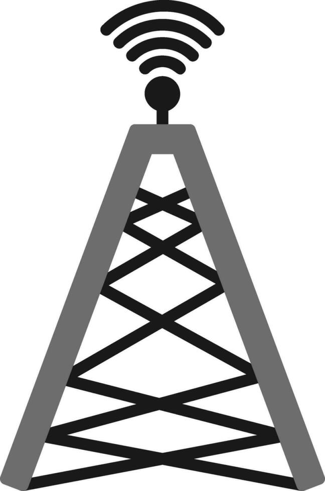 icono de vector de antena