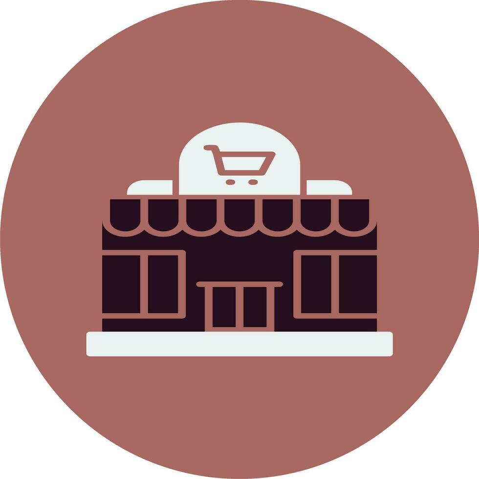 Supermarket Vector Icon
