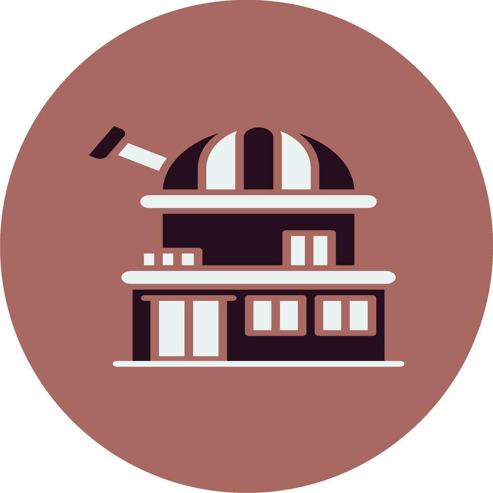 Observatory Vector Icon