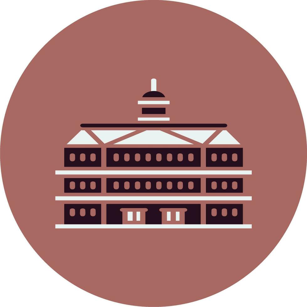 Royal Palace Vector Icon