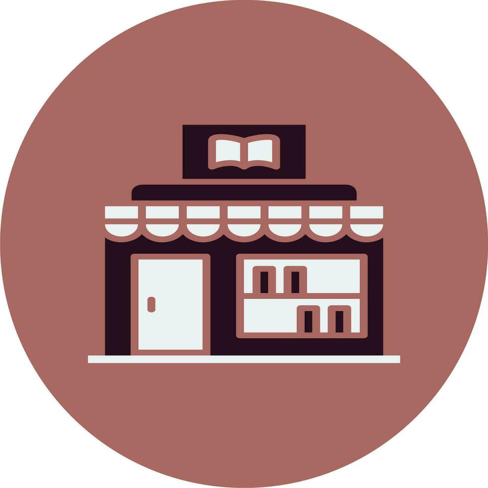 Bookstore Vector Icon