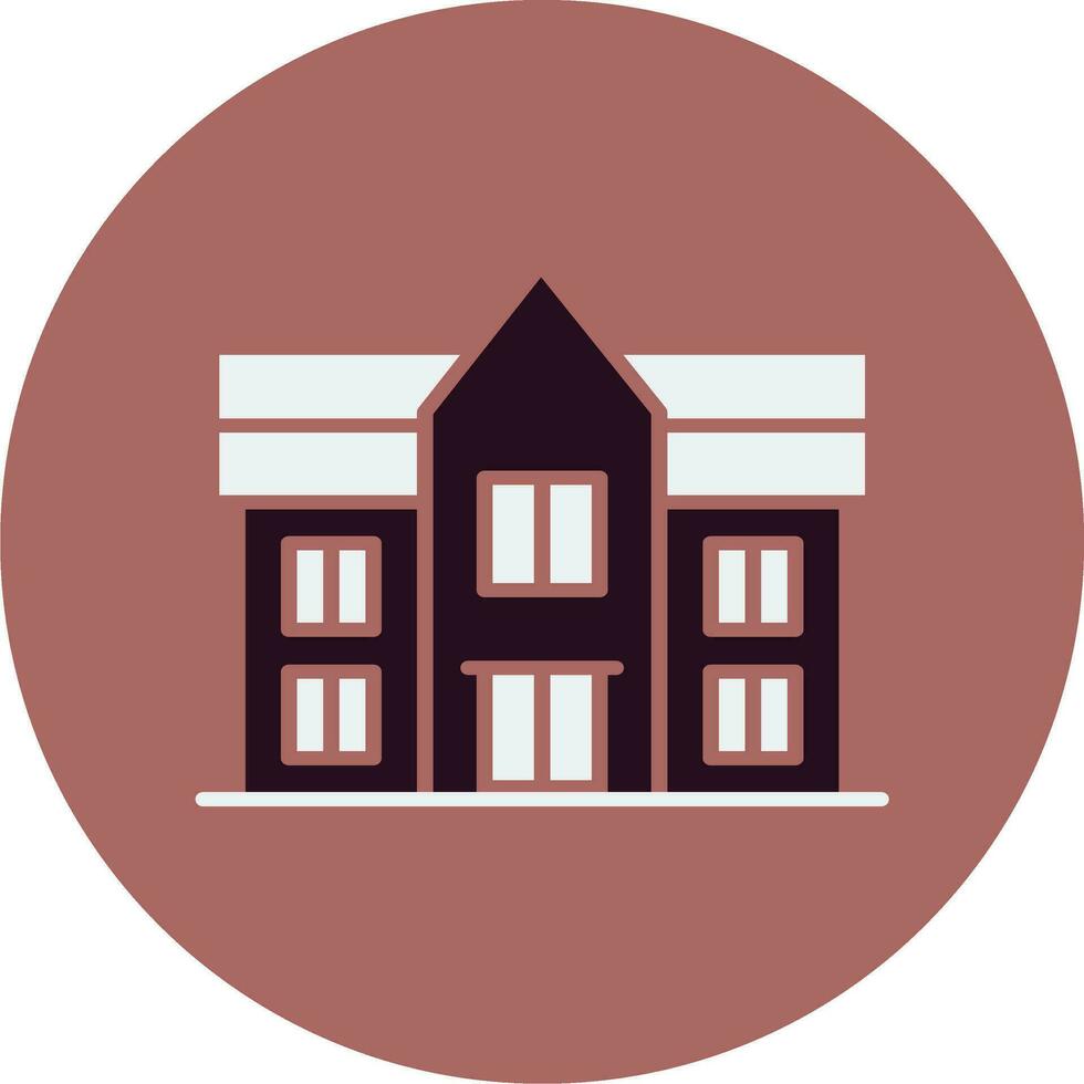 Mansion Vector Icon