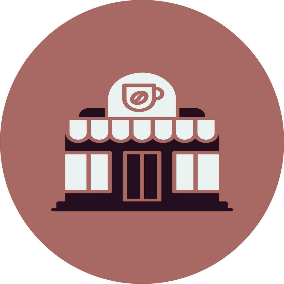 Coffee Shop Vector Icon