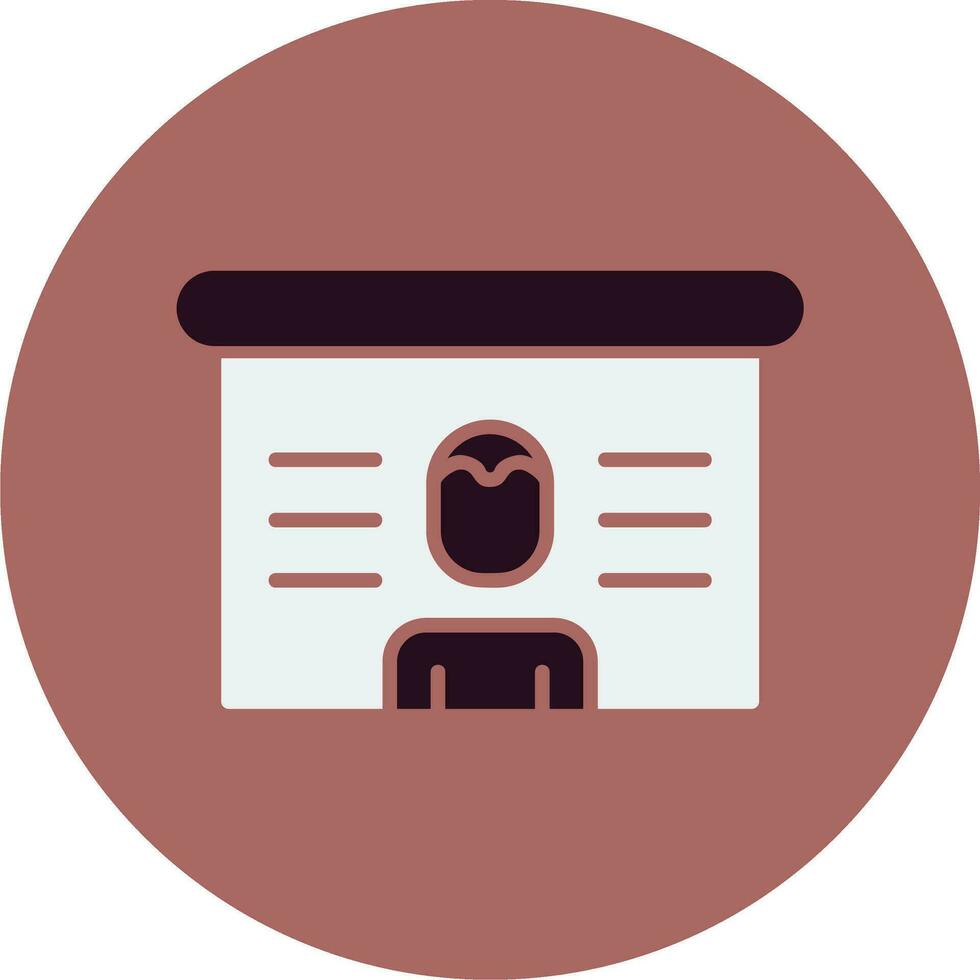 Presentation Vector Icon