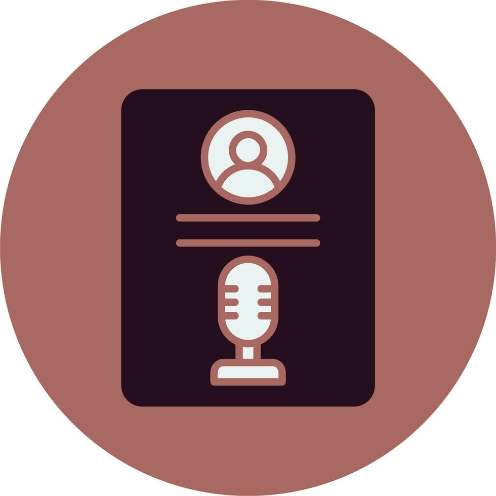 Record Vector Icon