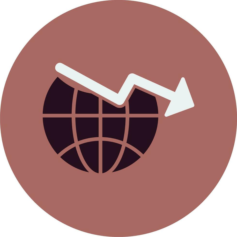 Economic Crisis Vector Icon