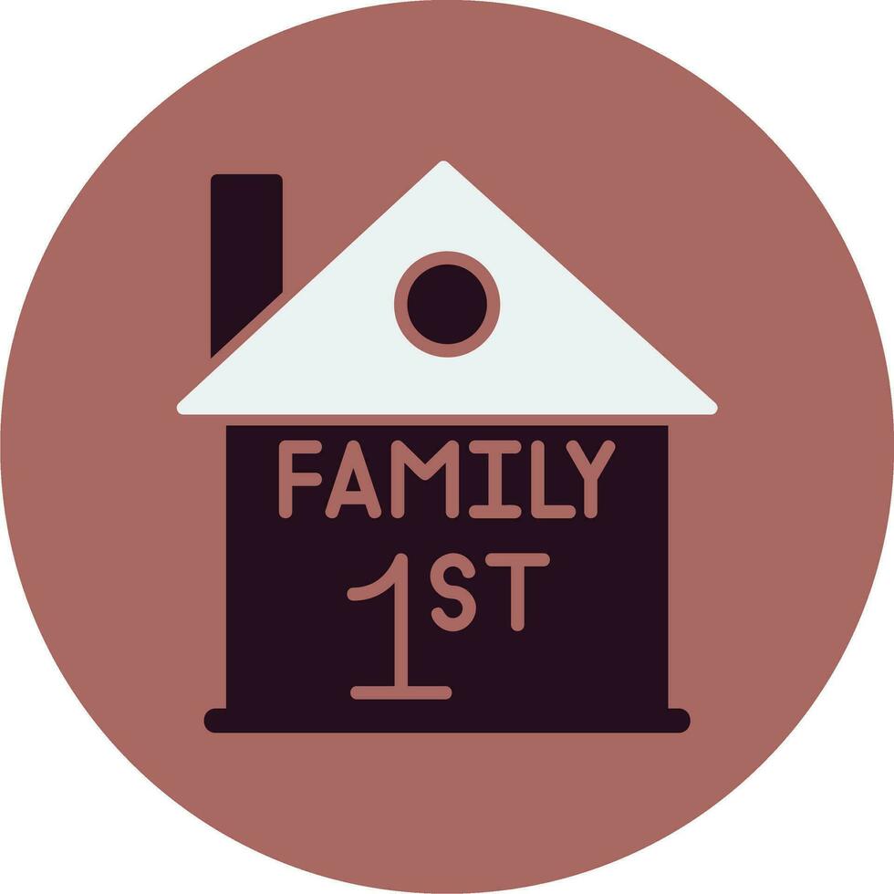 Family First Vector Icon