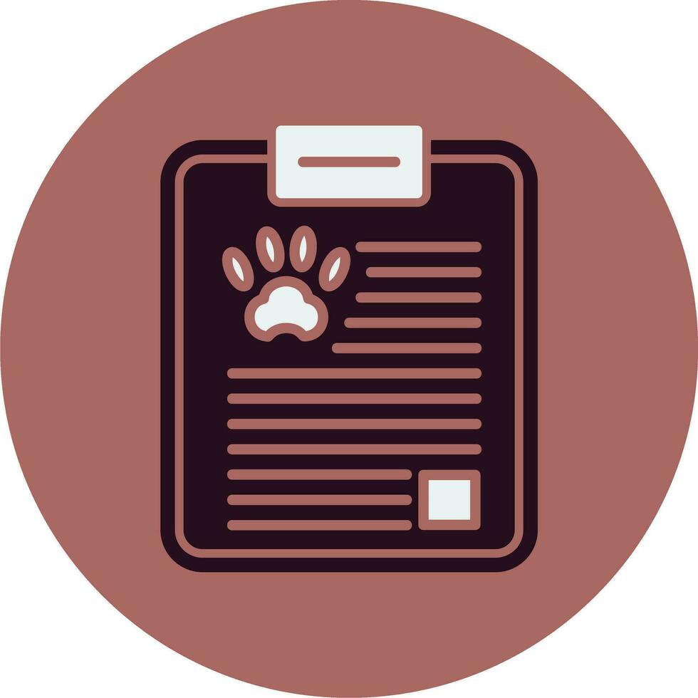 medical report Vector Icon