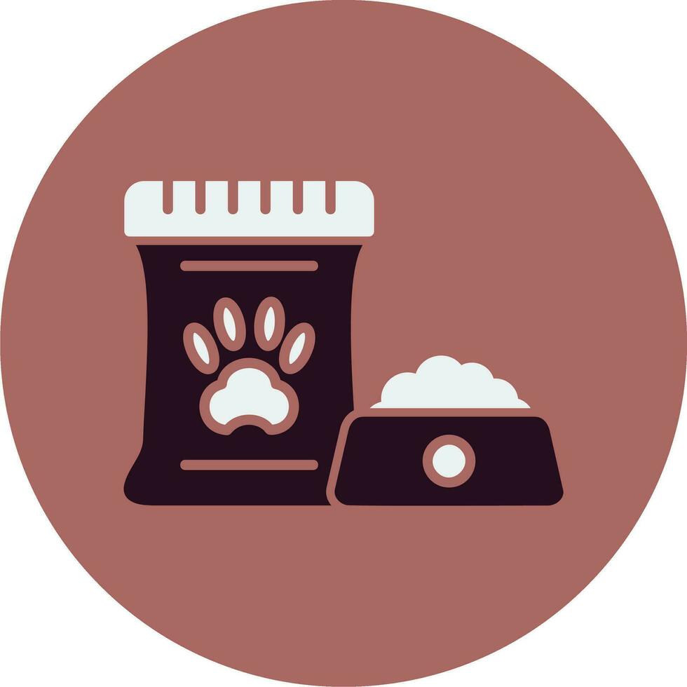 pet food Vector Icon