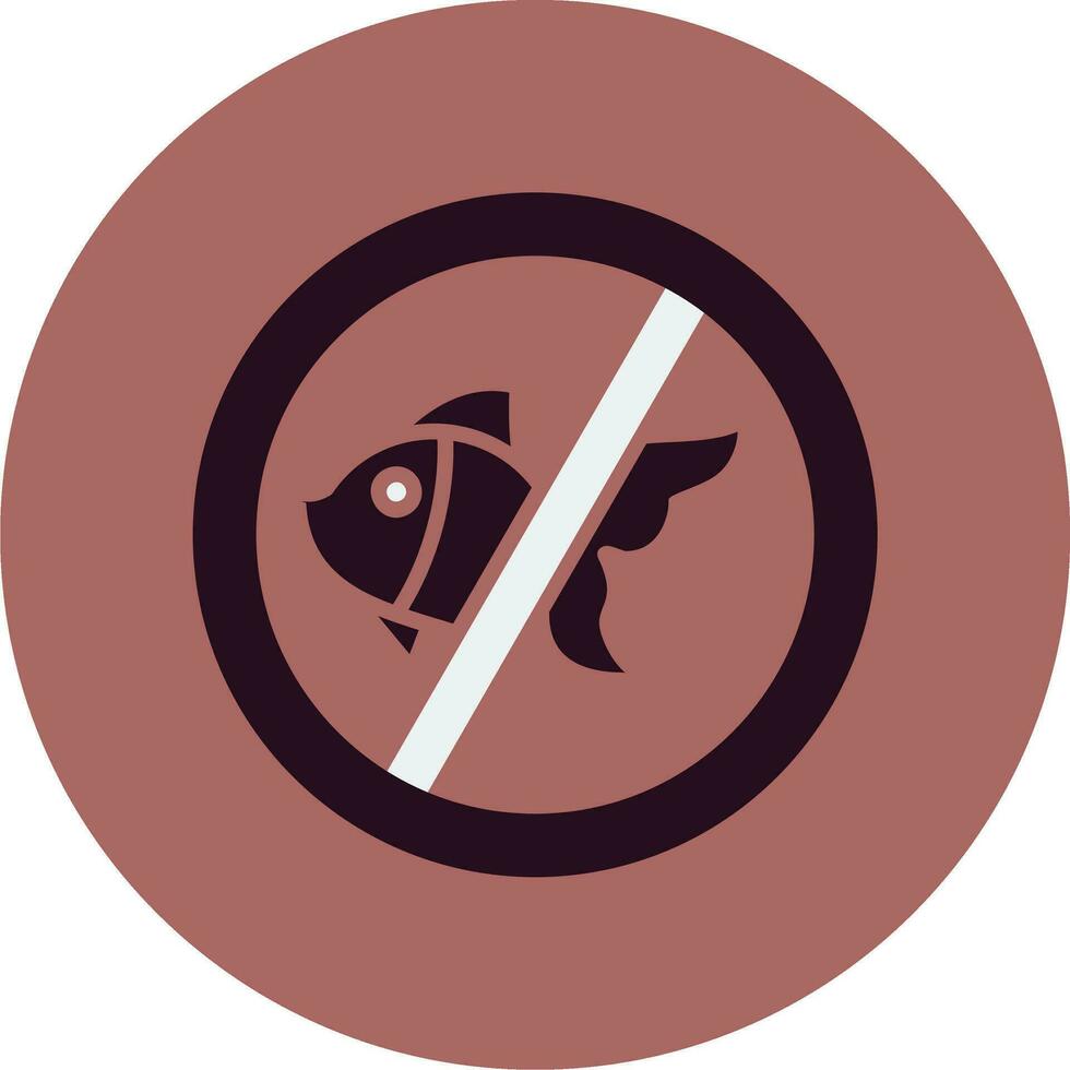 no fishing Vector Icon