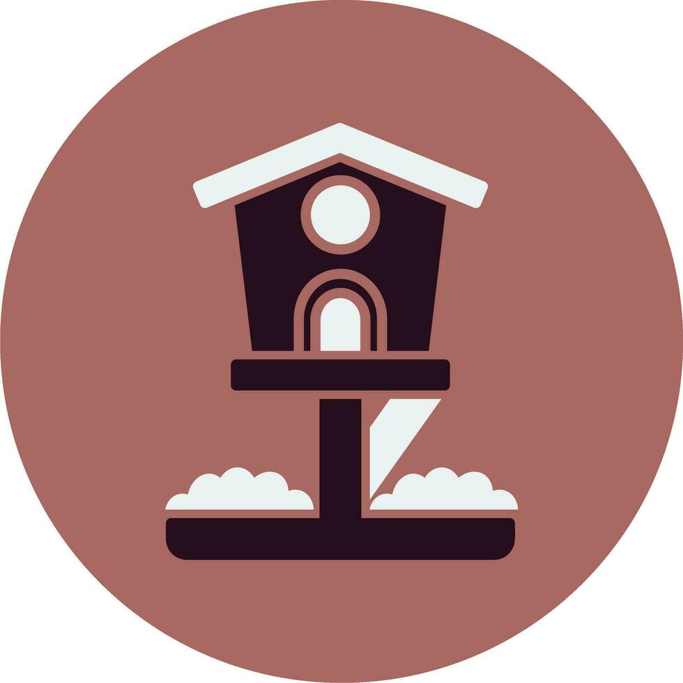 bird house Vector Icon