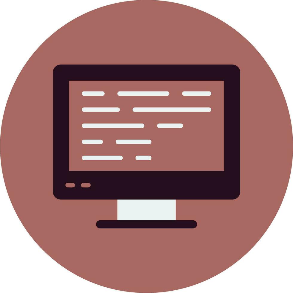 Programming Language Vector Icon