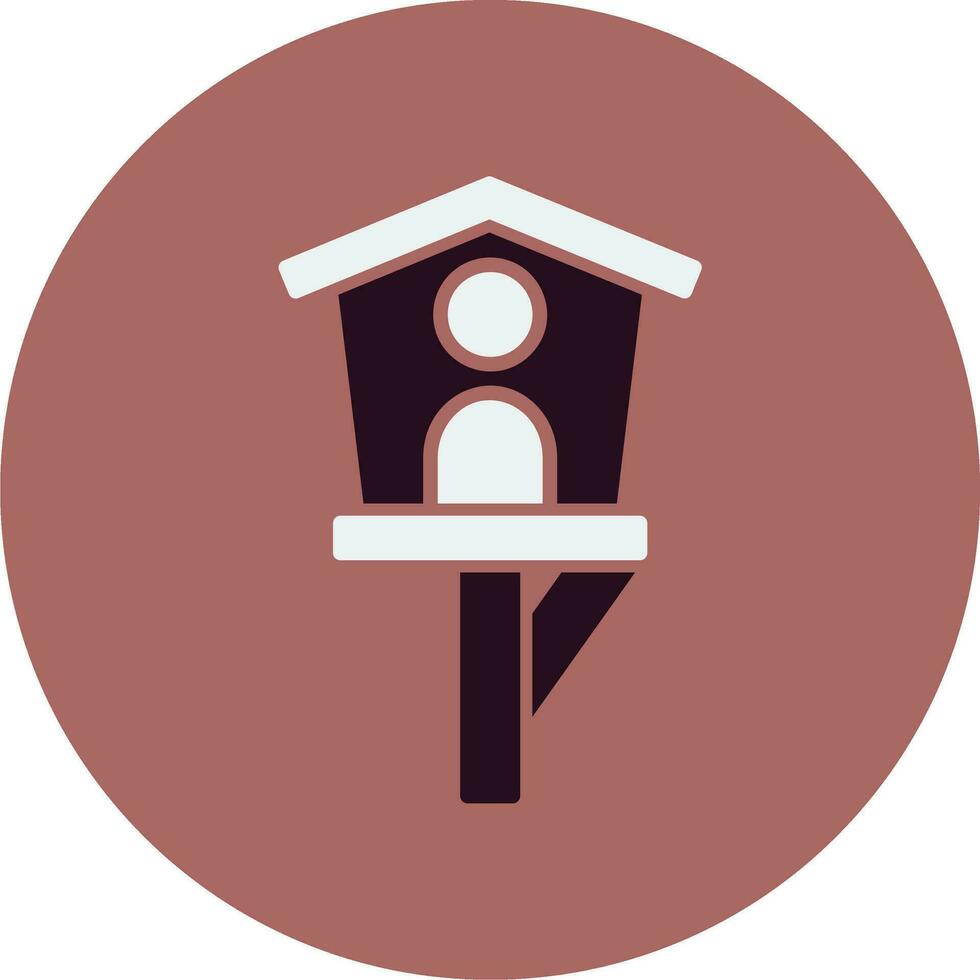 bird house Vector Icon