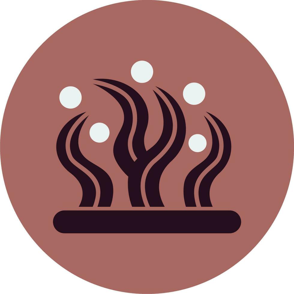 Seaweed Vector Icon