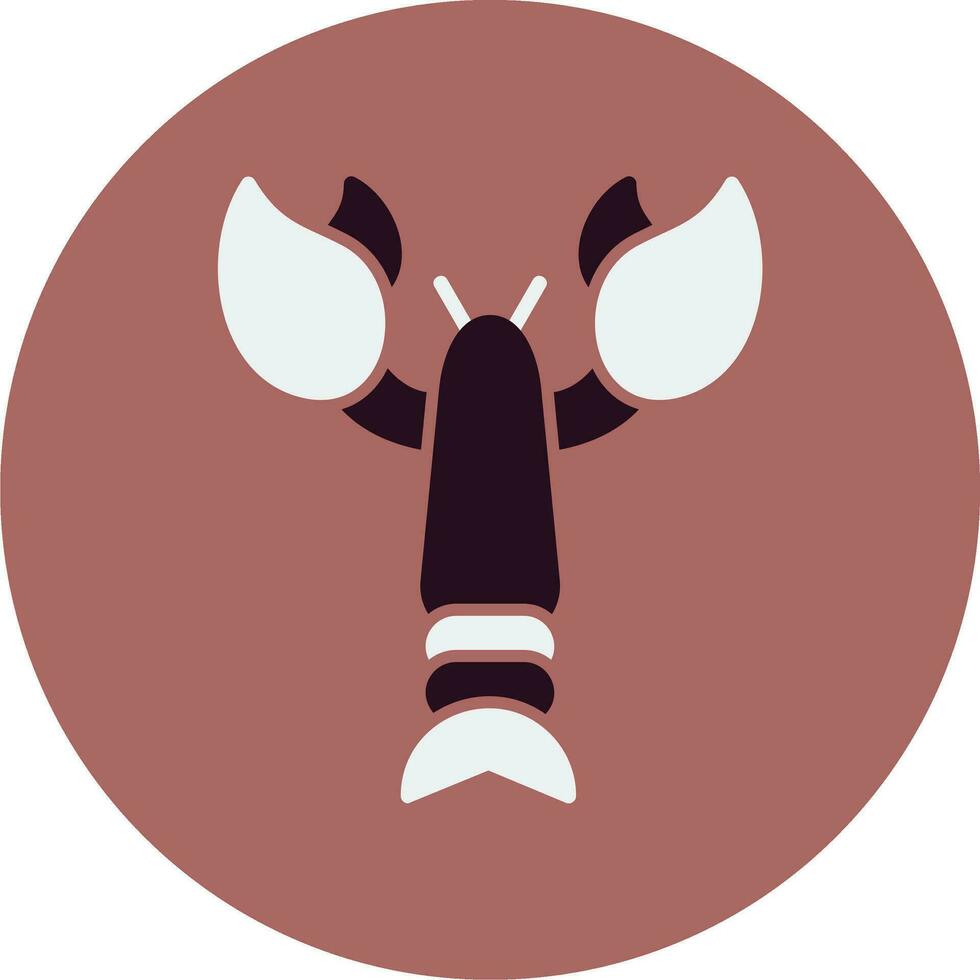 Lobster Vector Icon
