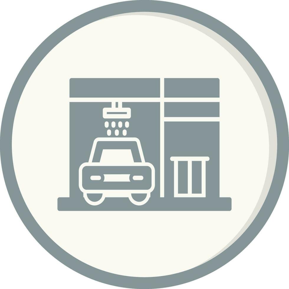 Carwash Vector Icon