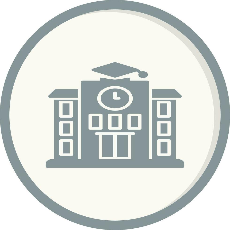 icono de vector de universidad