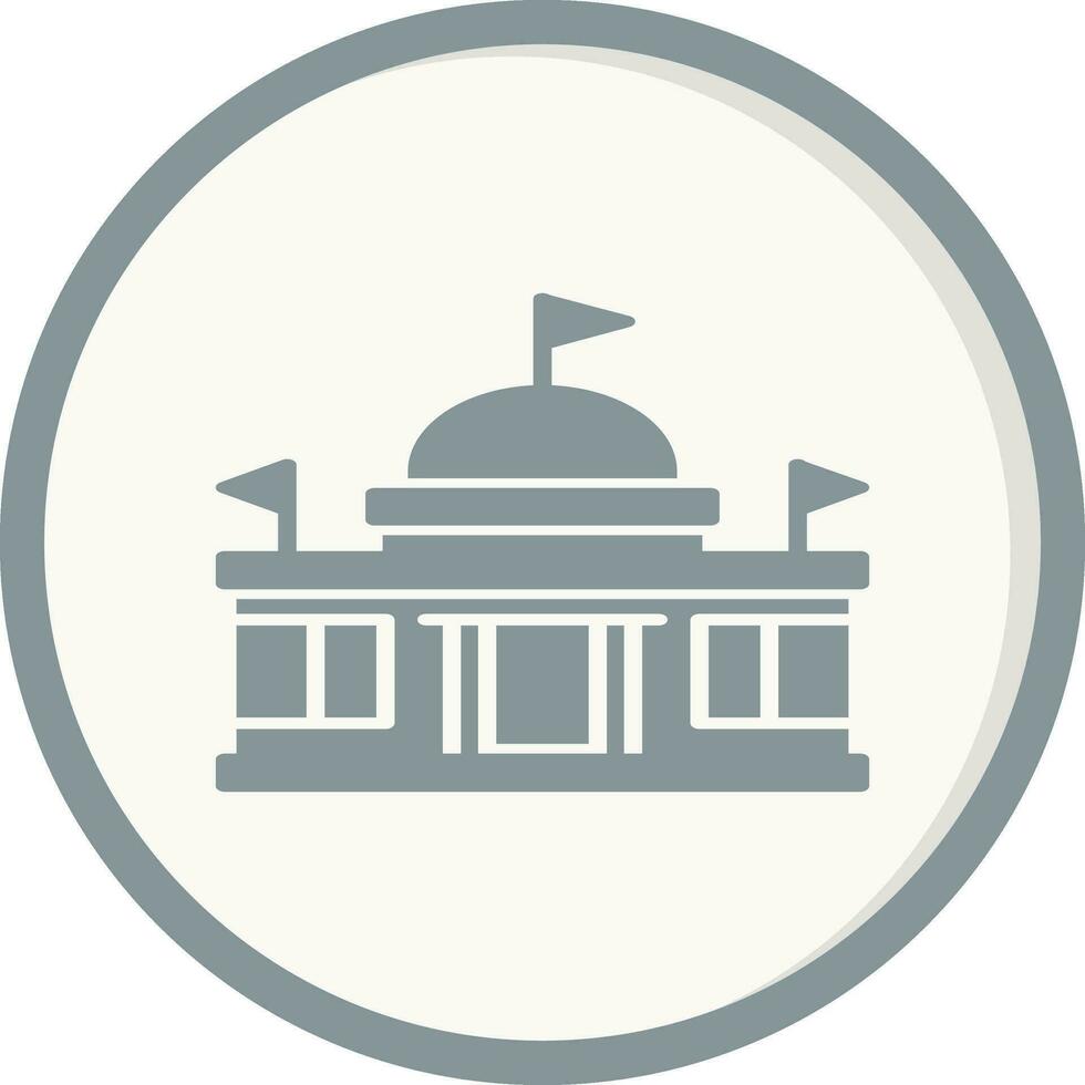 embajada vector icono