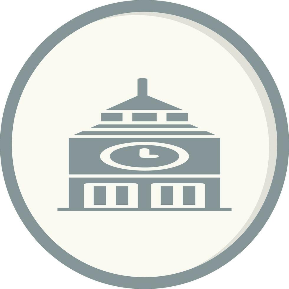 Clock Tower Vector Icon