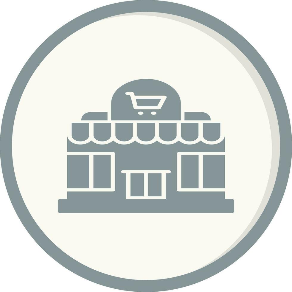 Supermarket Vector Icon