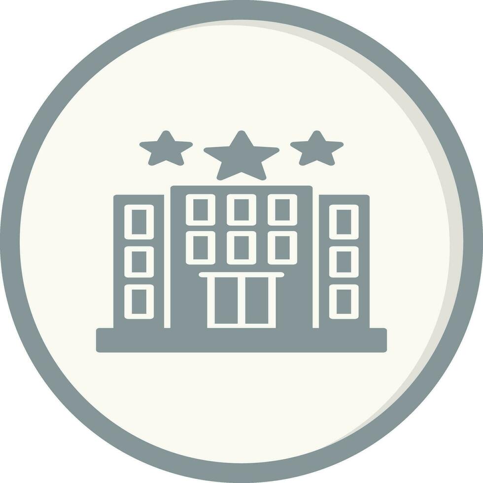 icono de vector de hotel