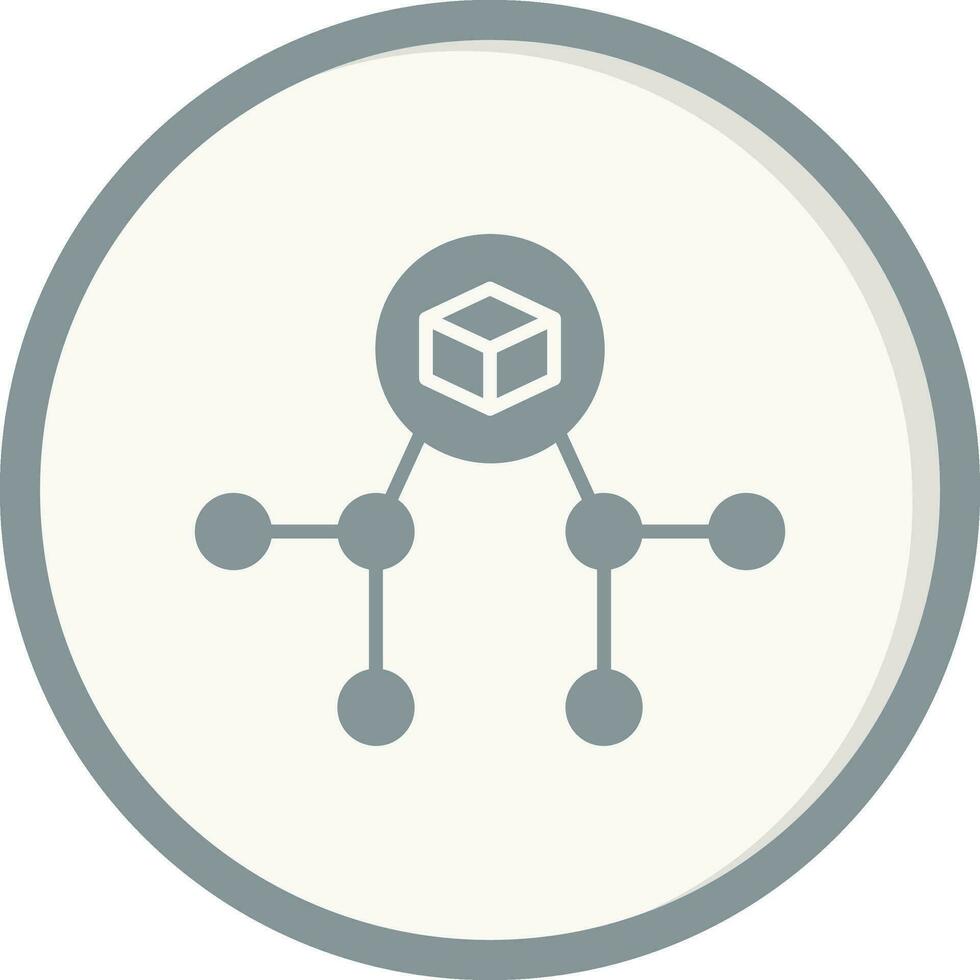 Decentralized Vector Icon