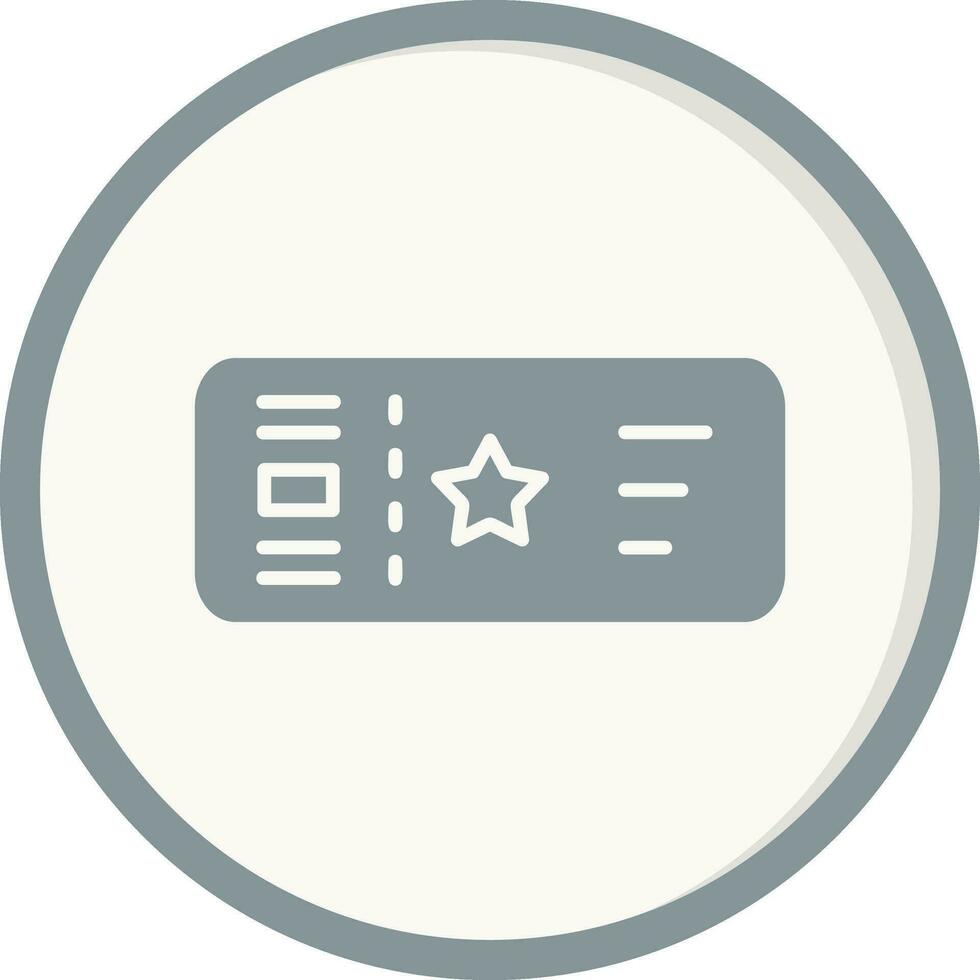 Ticket Vector Icon