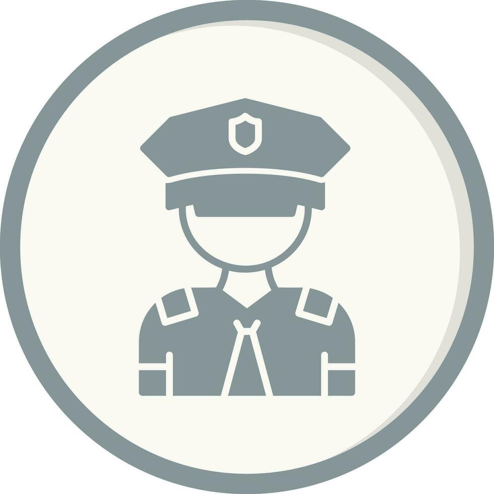 Policeman Vector Icon