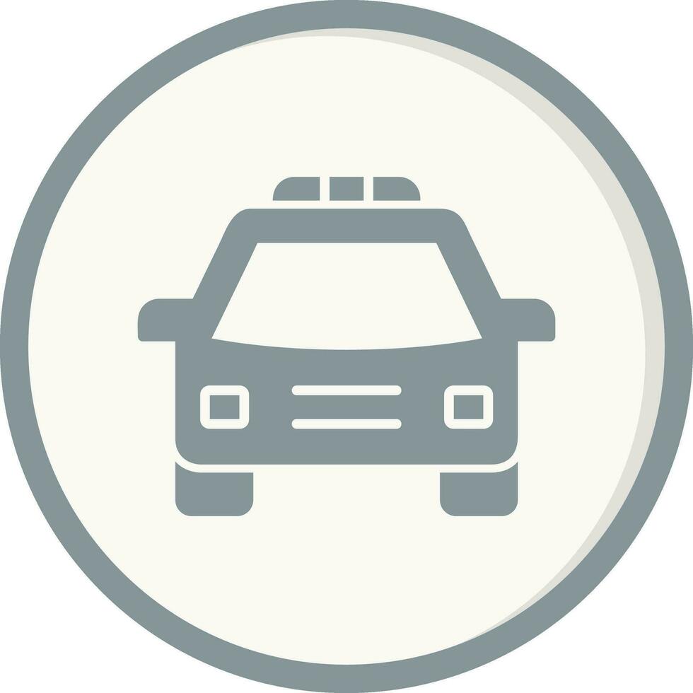 Police Car Vector Icon