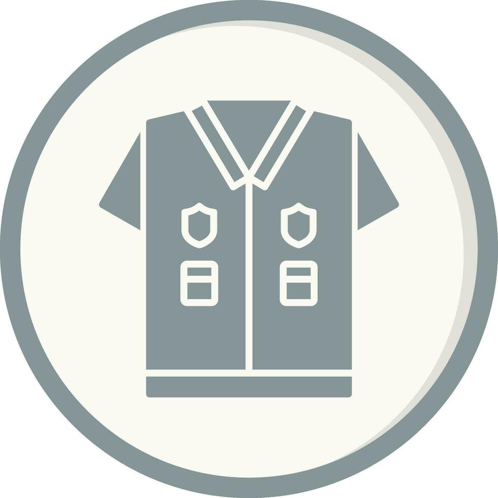 Police Uniform Vector Icon