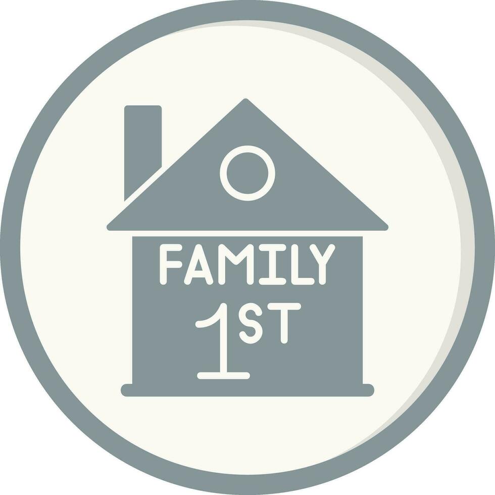 Family First Vector Icon
