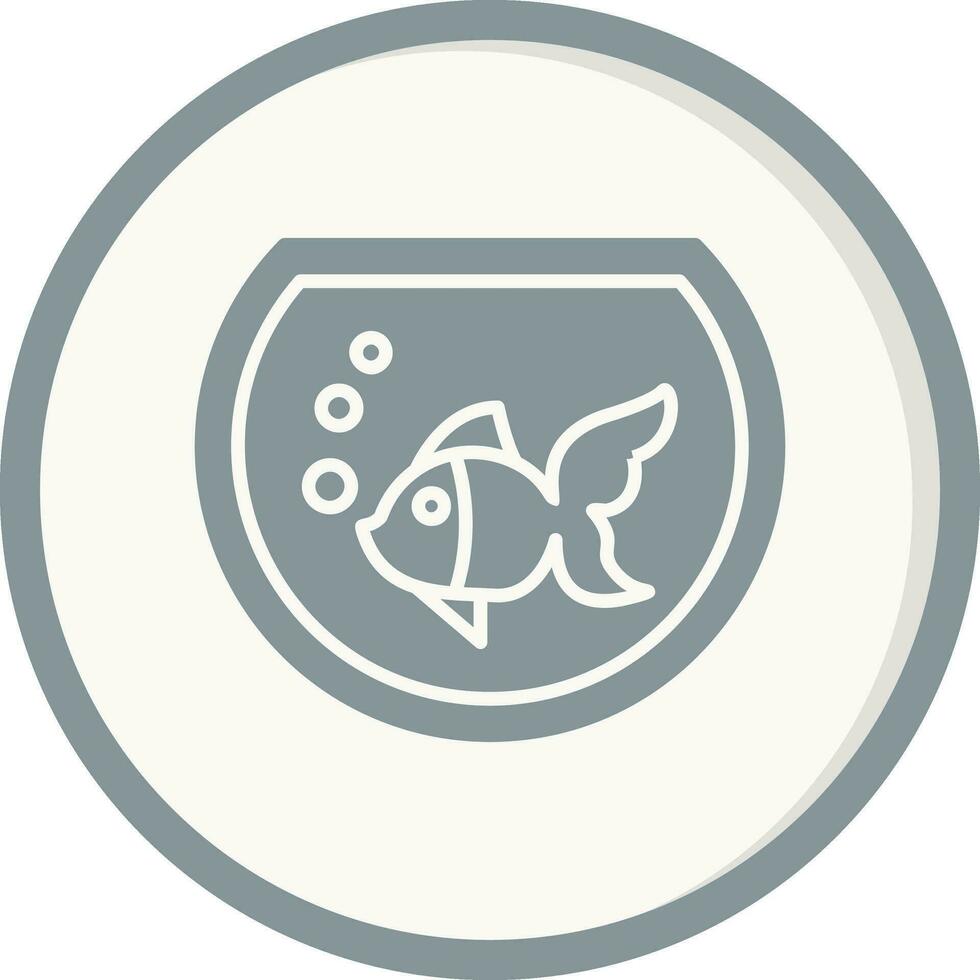 fish bowl Vector Icon