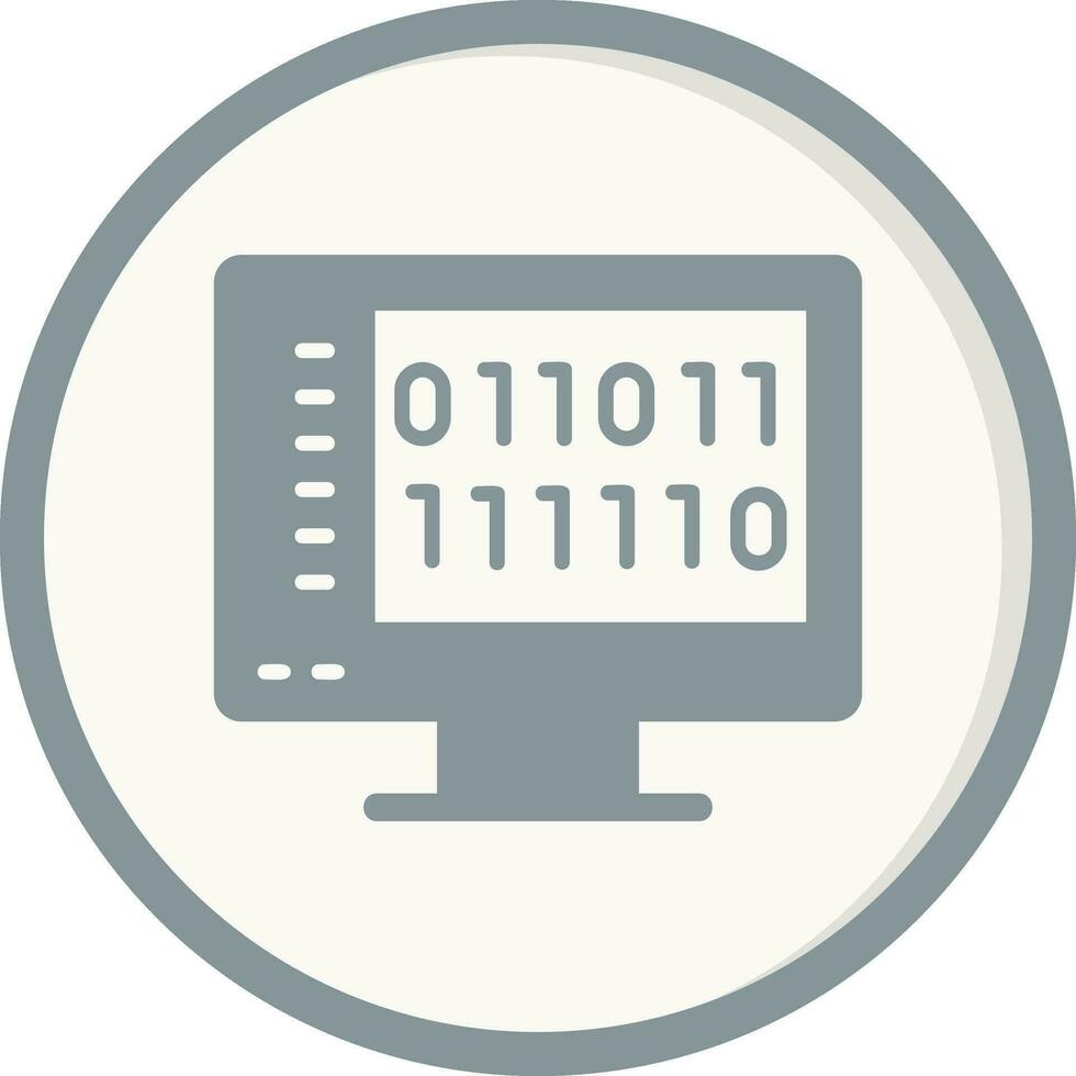 Binary Vector Icon