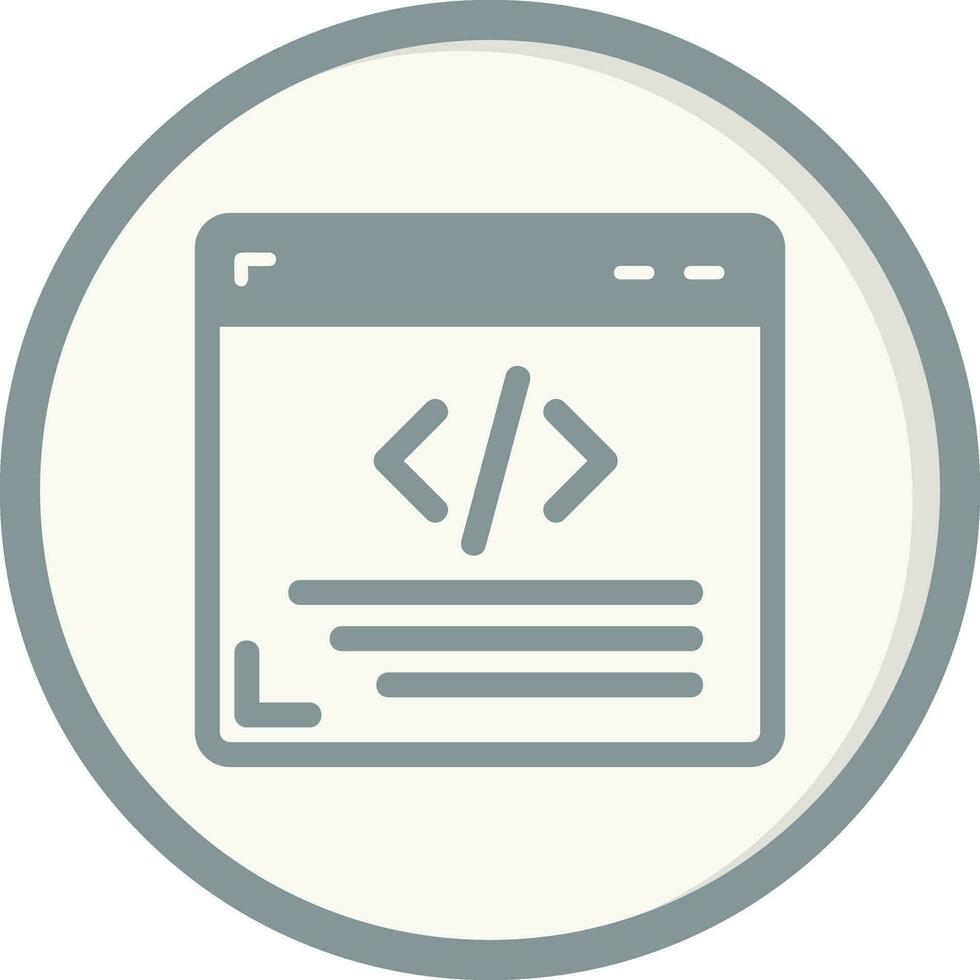 Web Programming Vector Icon 31434689 Vector Art at Vecteezy
