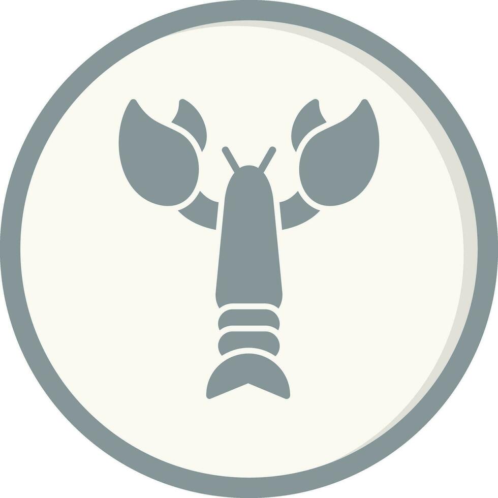 Lobster Vector Icon