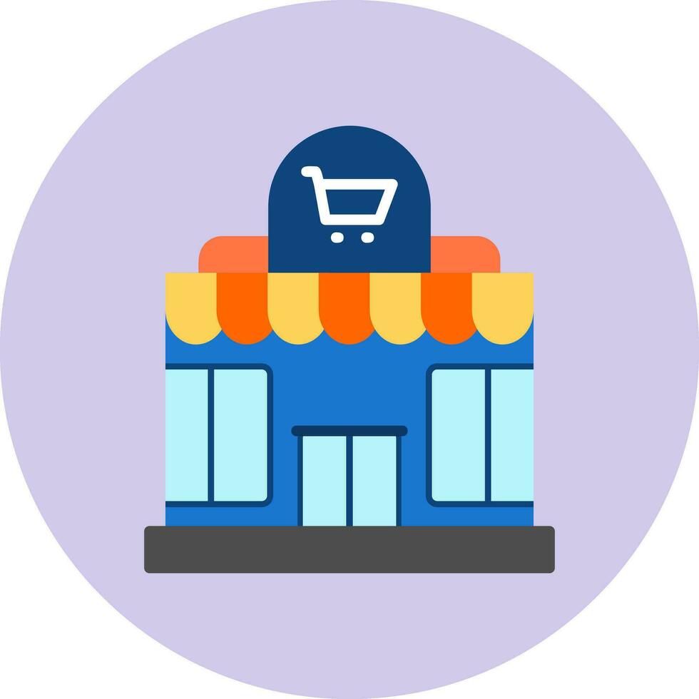 Supermarket Vector Icon