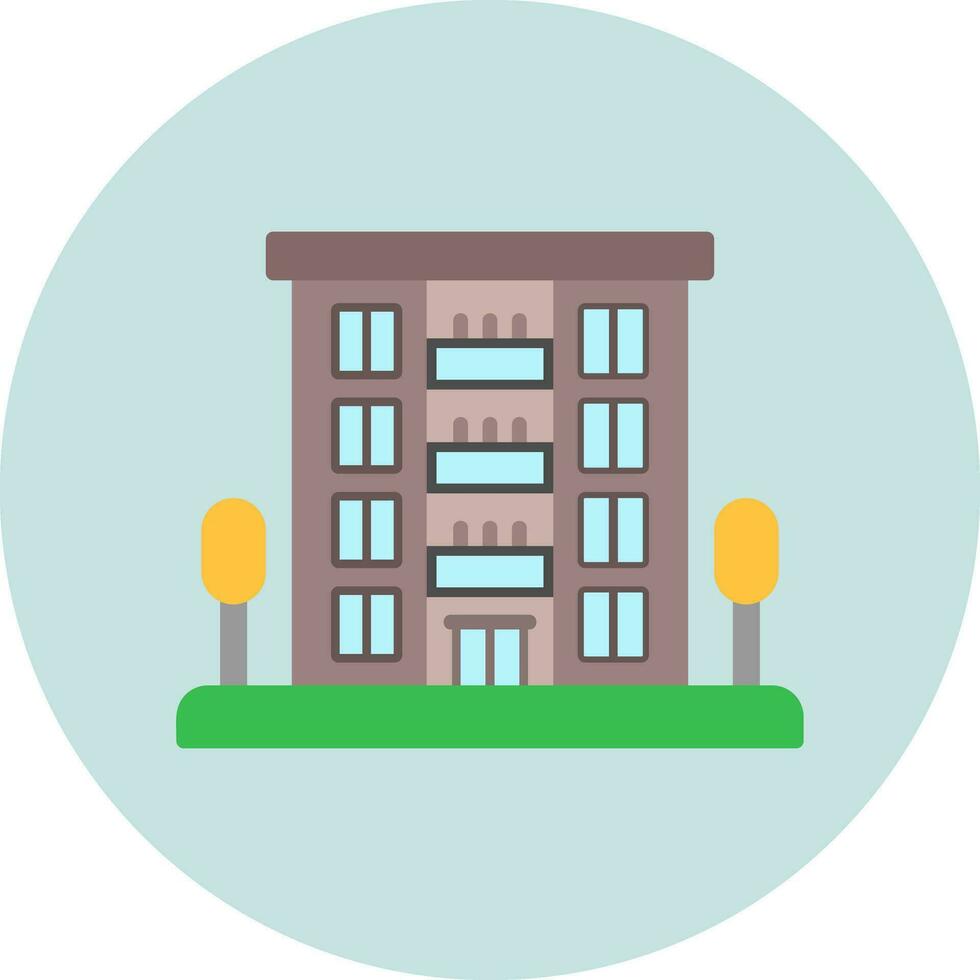 icono de vector de apartamento