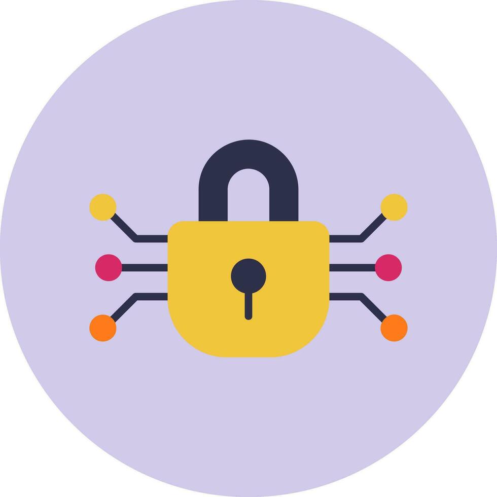 Data Encryption Vector Icon