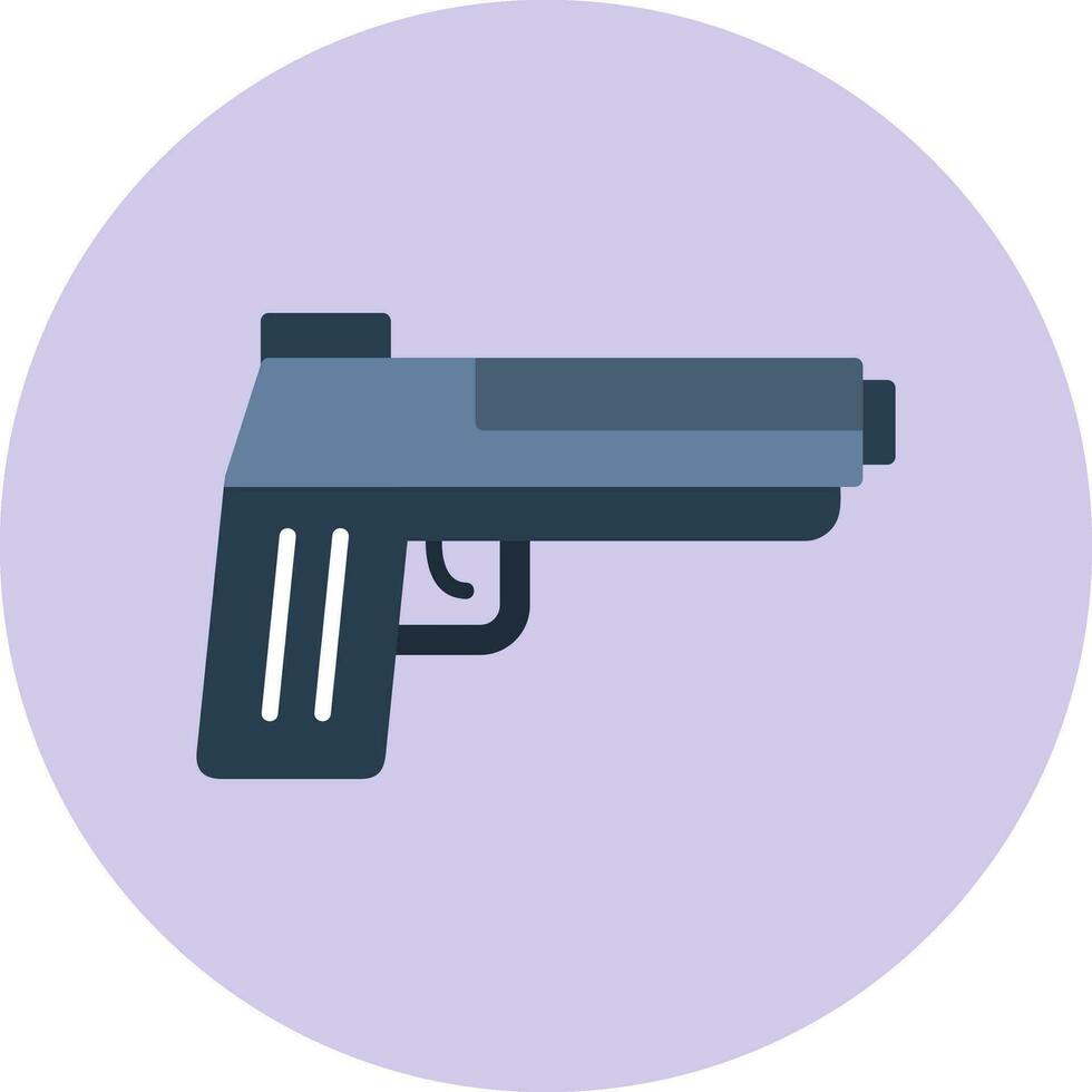 icono de vector de pistola