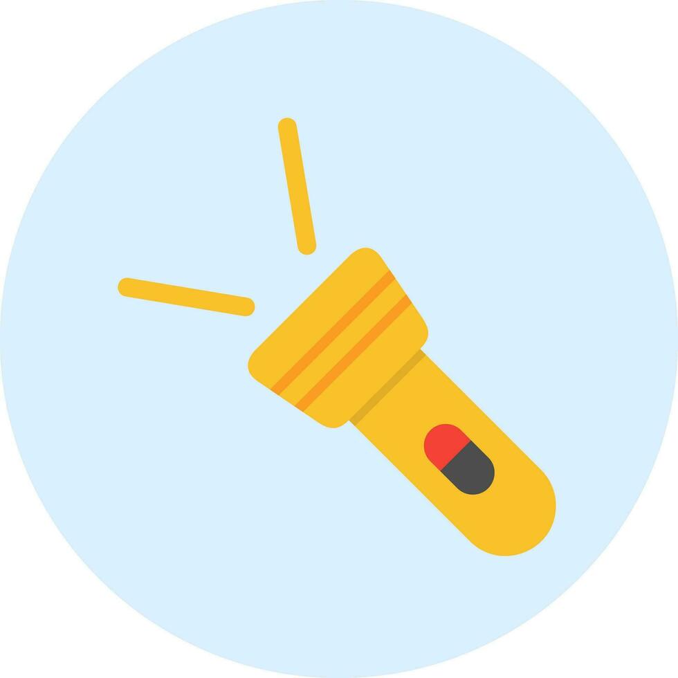 Flashlight Vector Icon