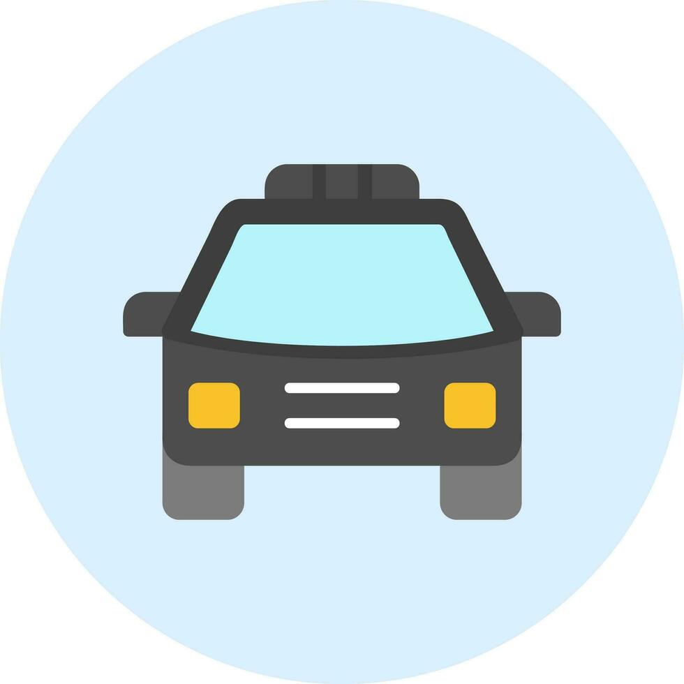 Police Car Vector Icon