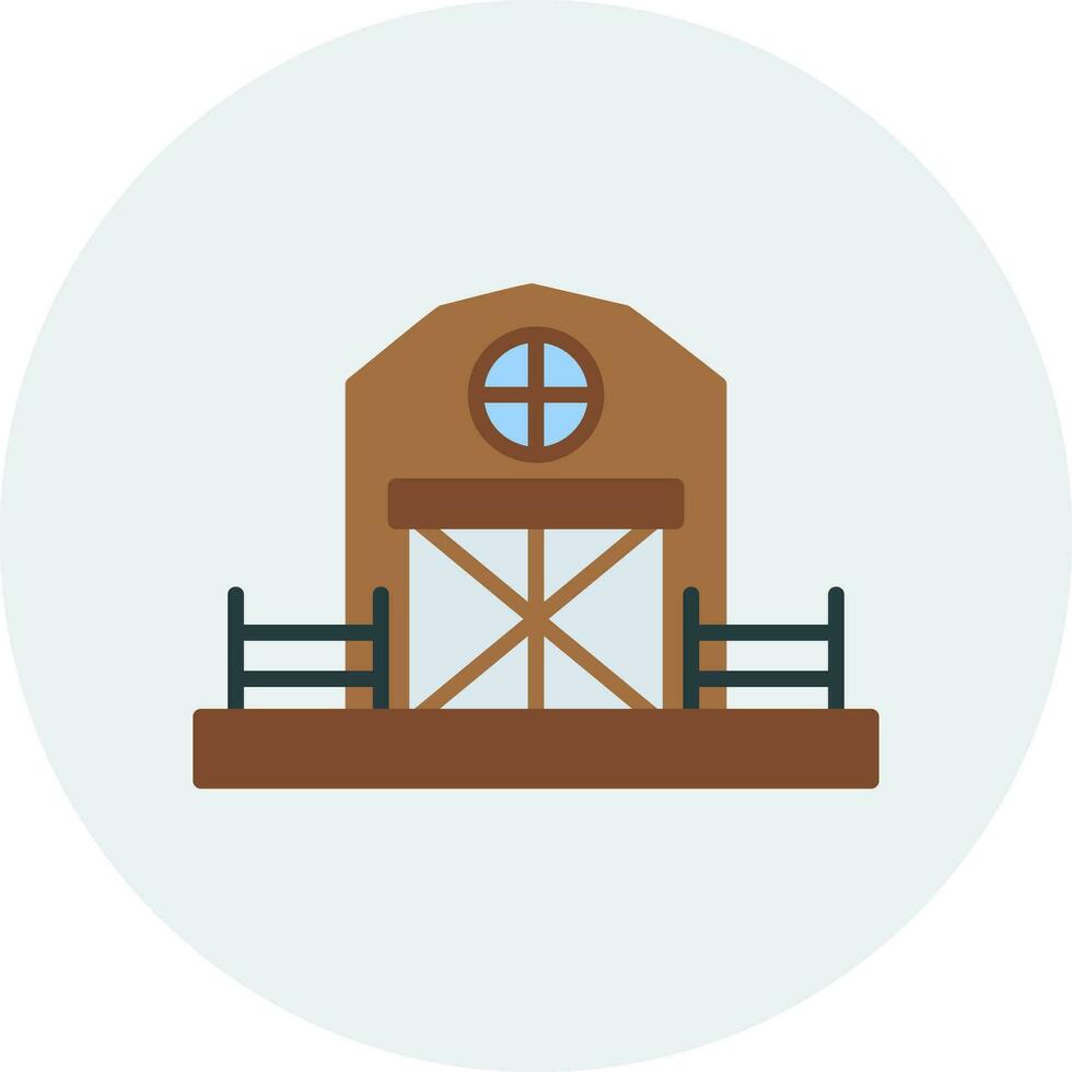 cowshed Vector Icon