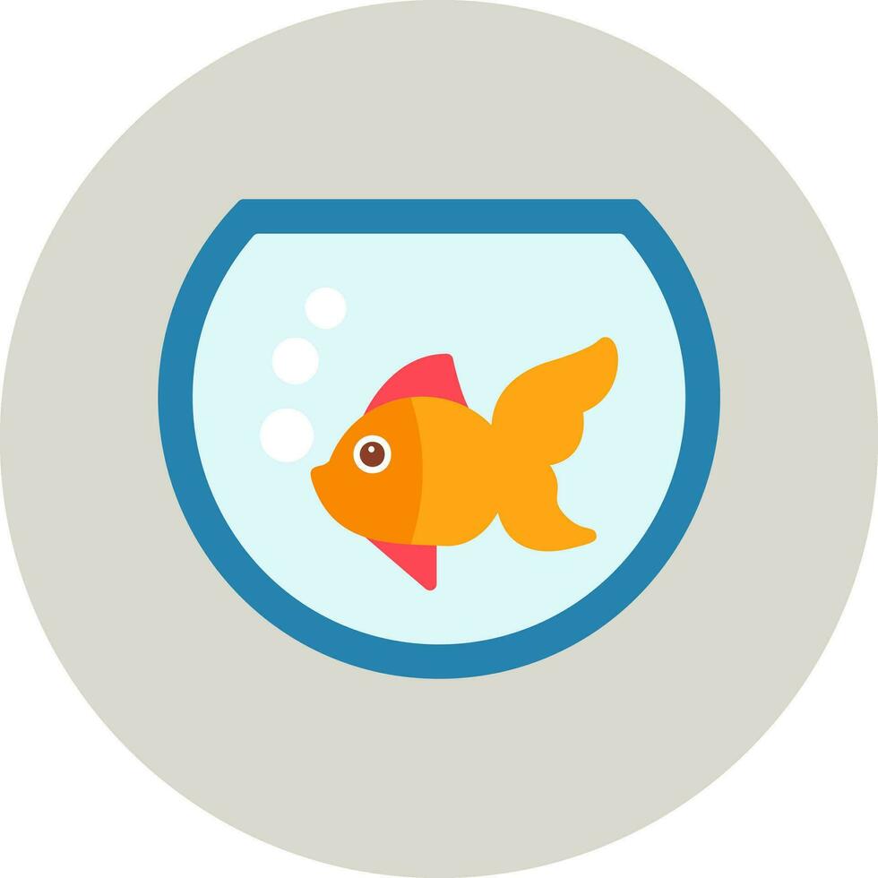 fish bowl Vector Icon