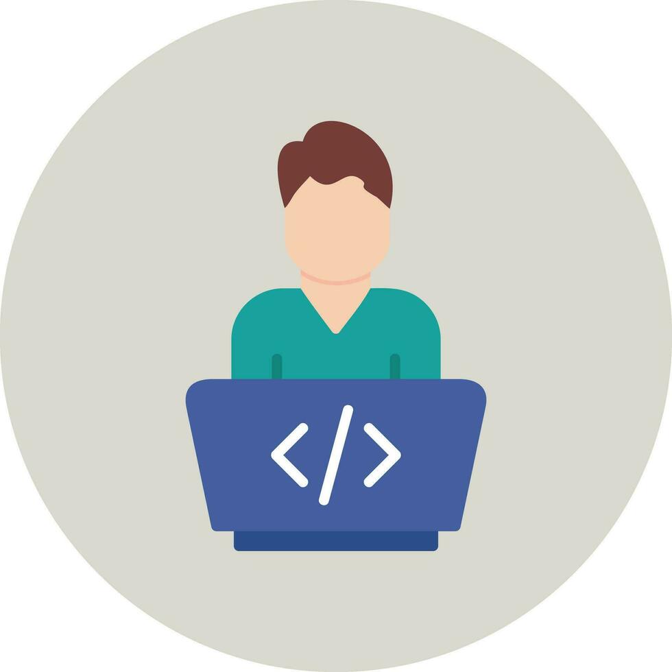 Programmer Vector Icon