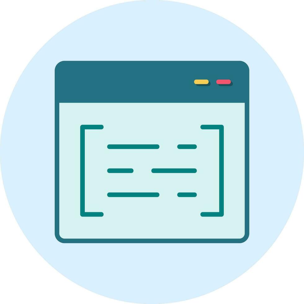 Browser Vector Icon