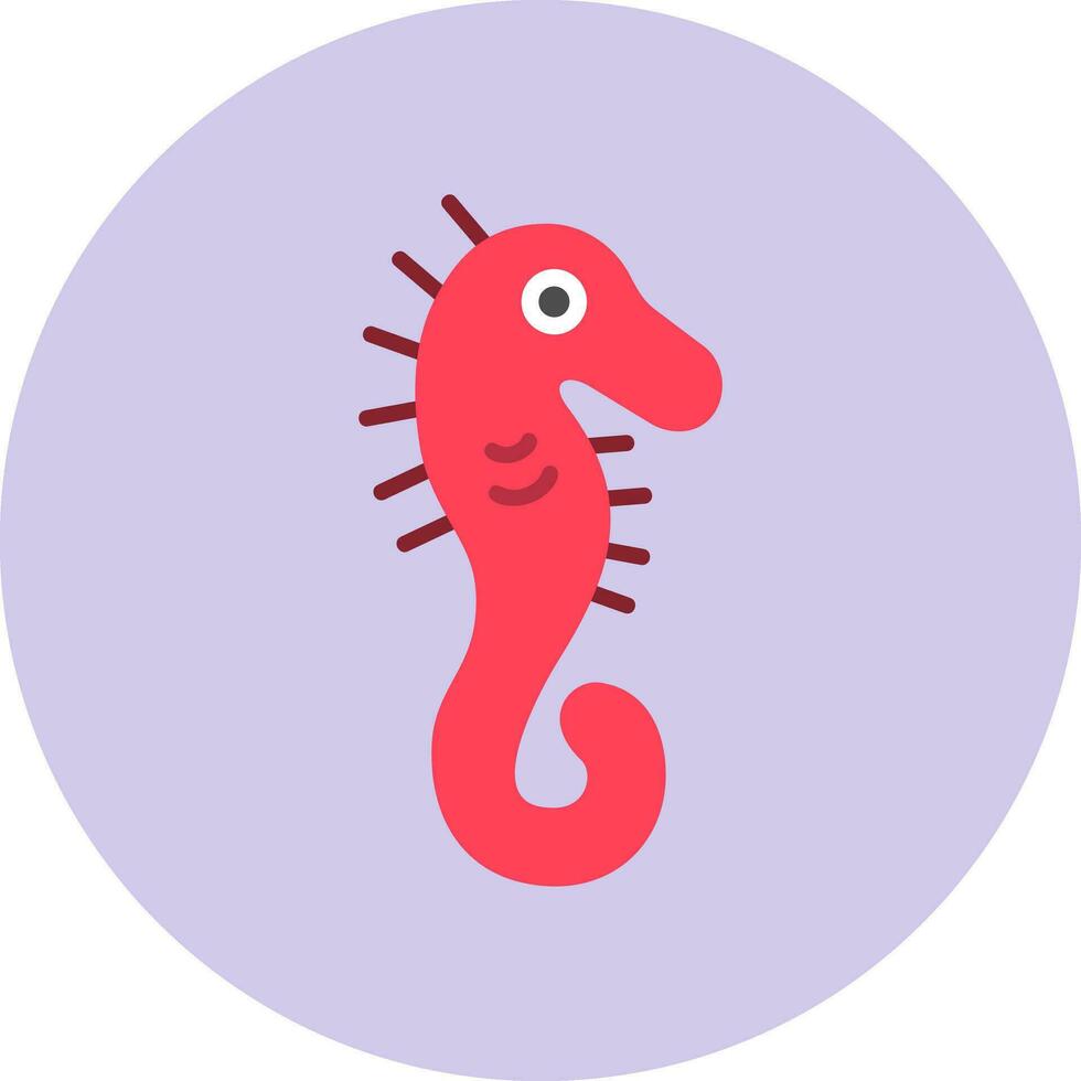 Seahorse Vector Icon