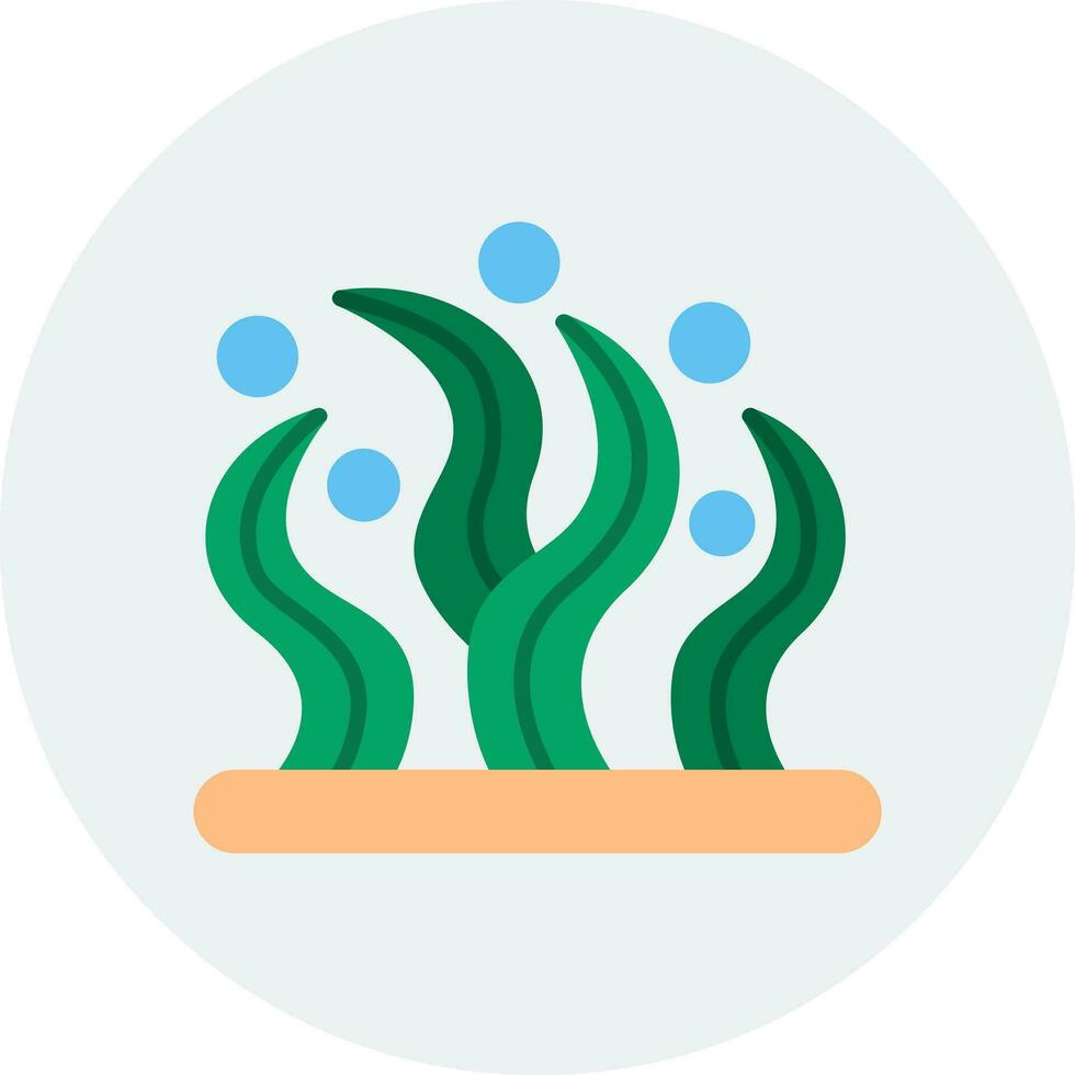 Seaweed Vector Icon