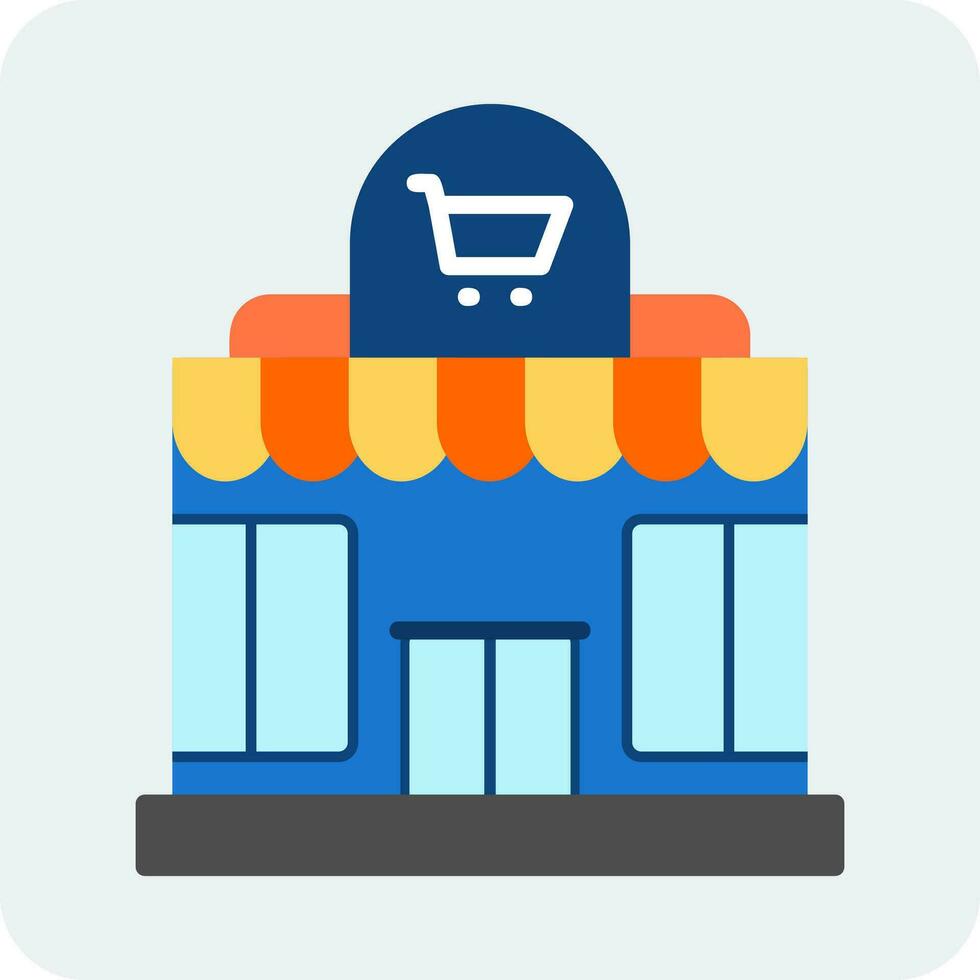 Supermarket Vector Icon